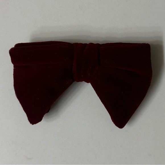 Vintage red bow tie - Picture 4 of 5
